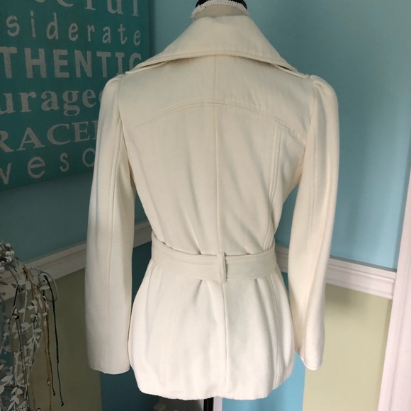 Kenneth Cole Reaction Cotton PeaCoat w/many detail - Picture 4 of 8